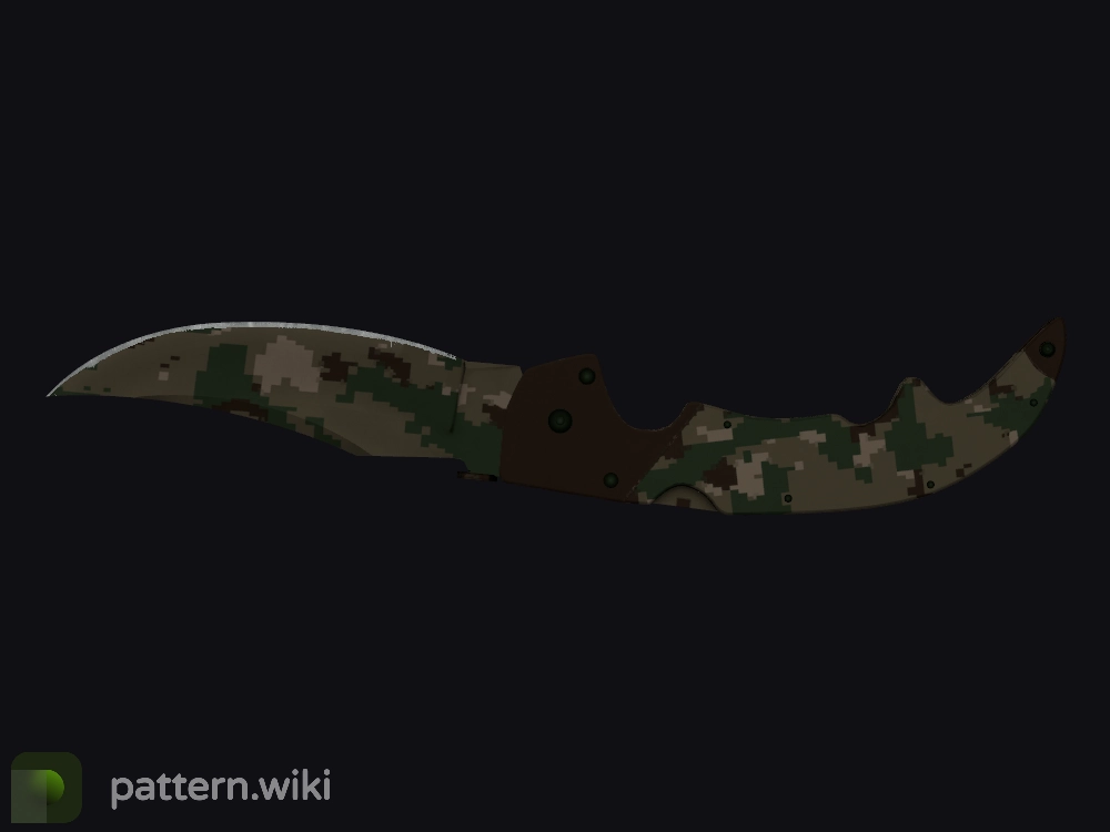 Falchion Knife Forest DDPAT seed 234