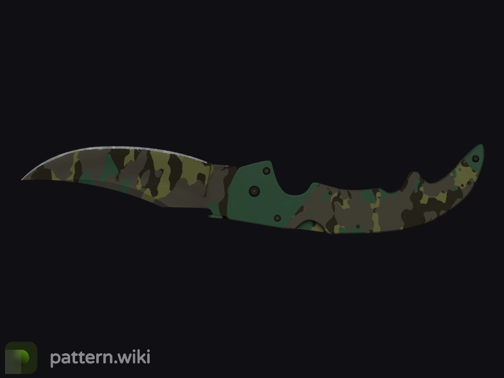 Falchion Knife Boreal Forest seed 102