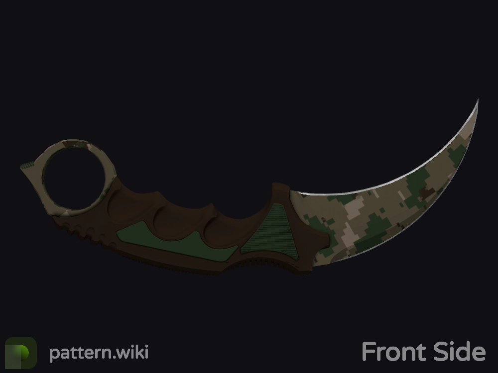 Karambit Forest DDPAT seed 235