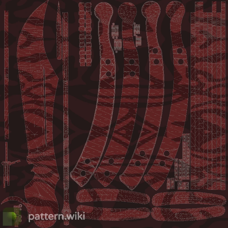 Butterfly Knife Slaughter seed 884 pattern template