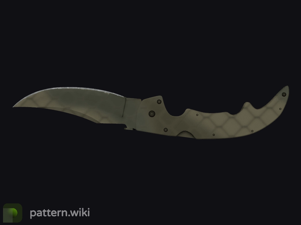 Falchion Knife Safari Mesh seed 261