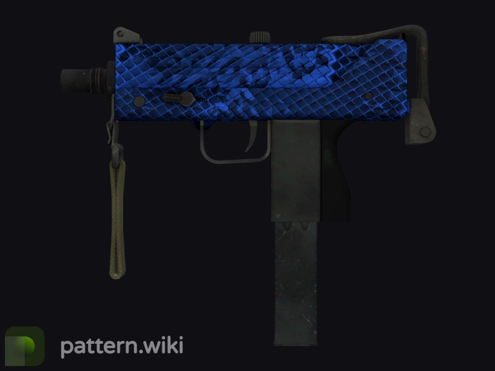 MAC-10 Lapis Gator seed 581