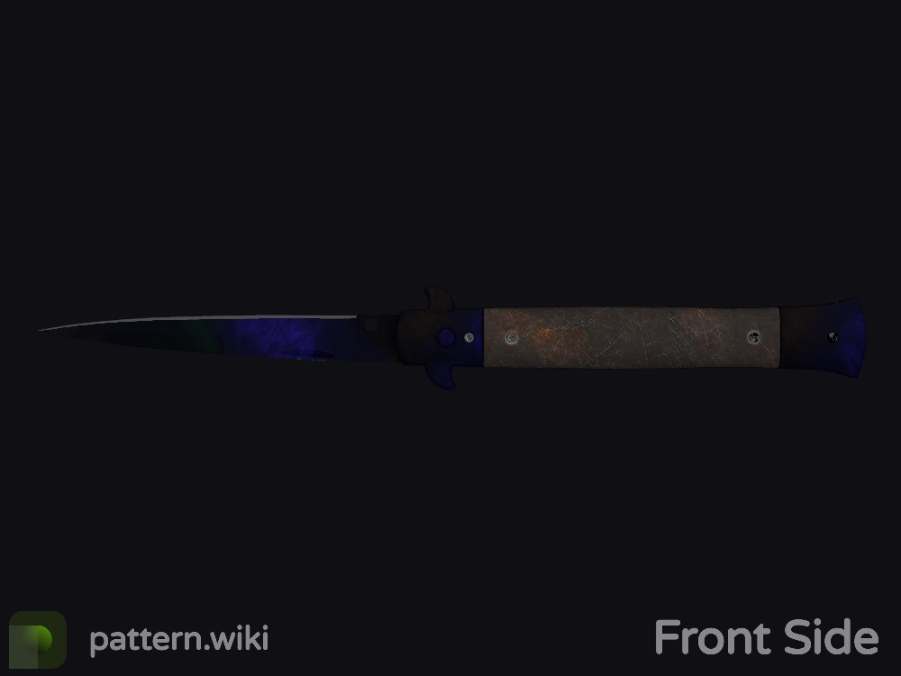 Stiletto Knife Doppler seed 924