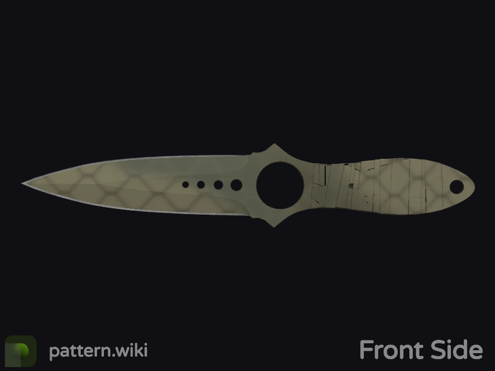 Skeleton Knife Safari Mesh seed 395