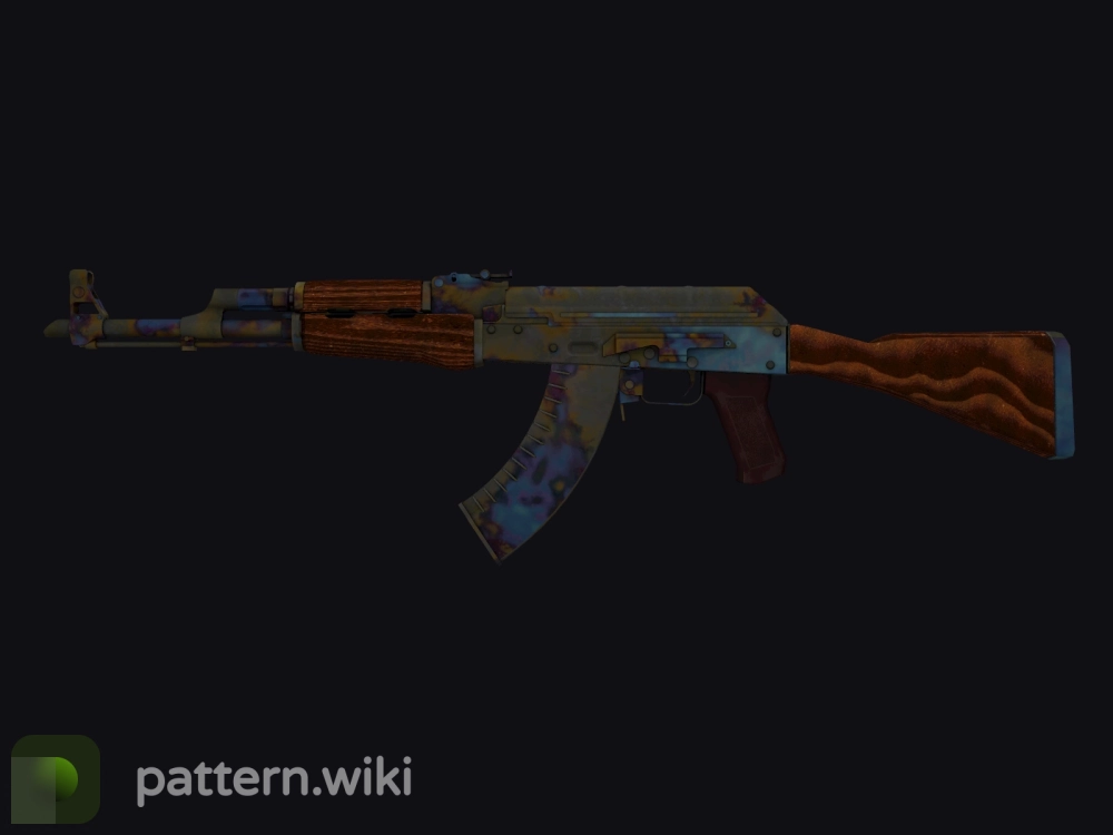 AK-47 Case Hardened seed 345