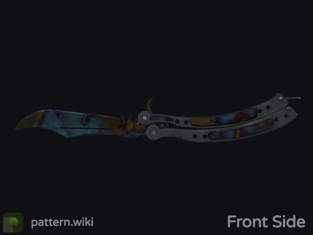 Butterfly Knife Case Hardened seed 631