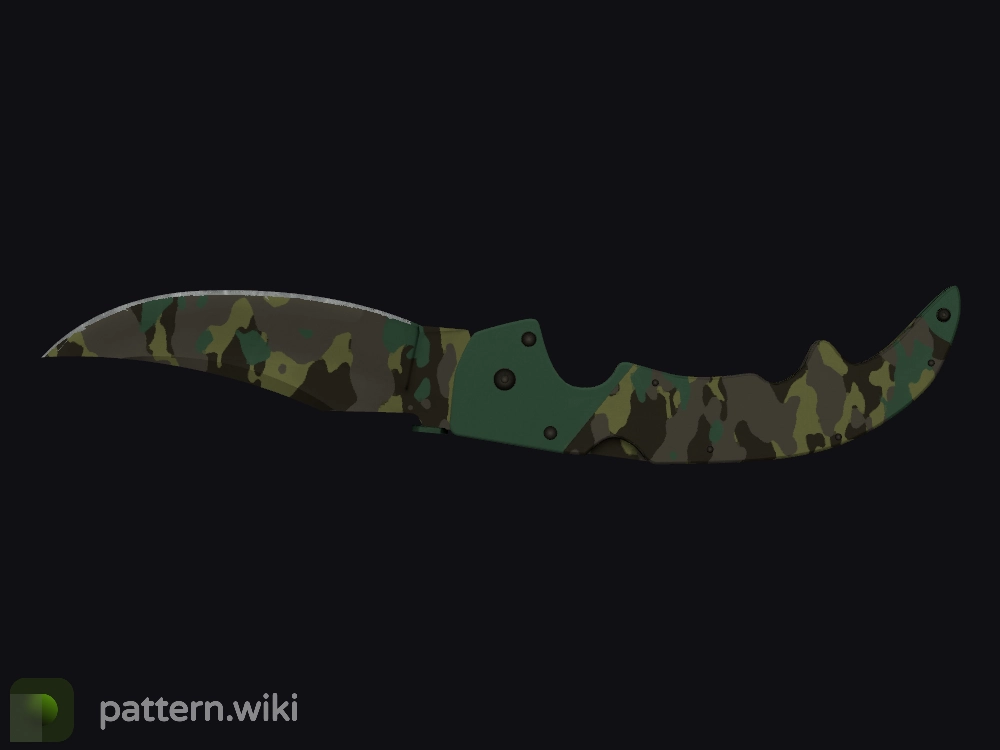 Falchion Knife Boreal Forest seed 463