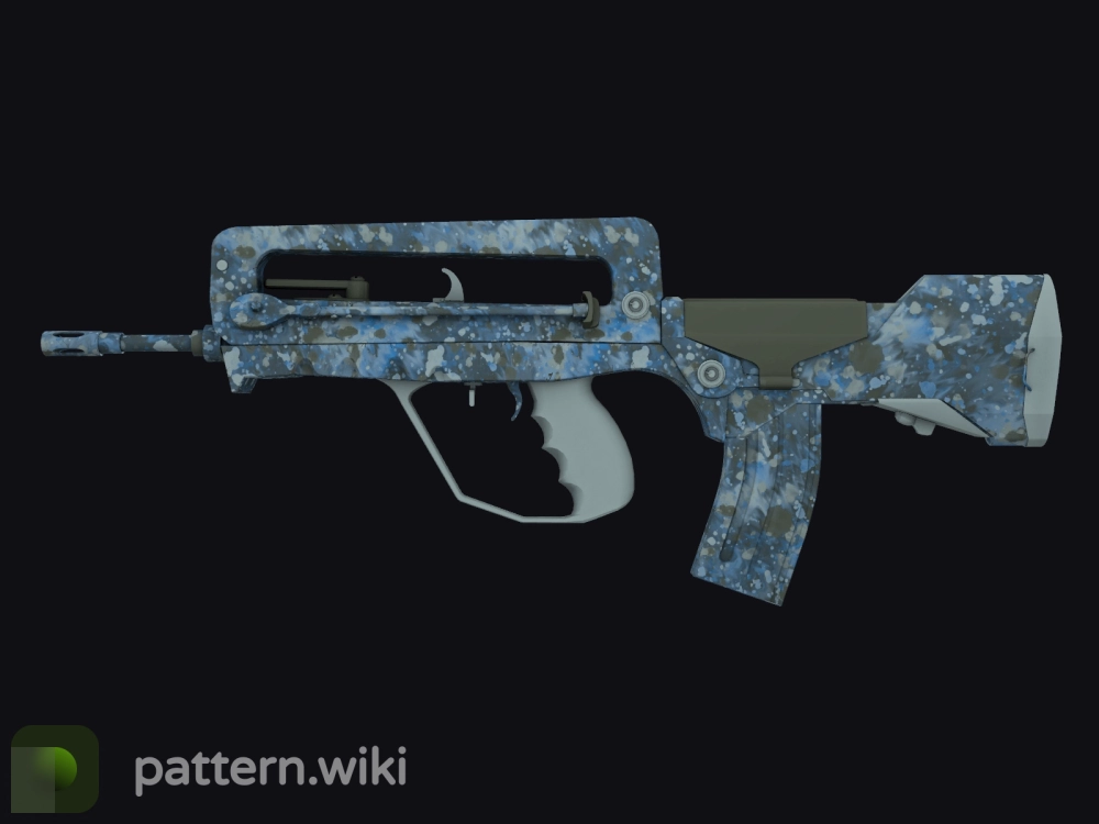 FAMAS Cyanospatter seed 93