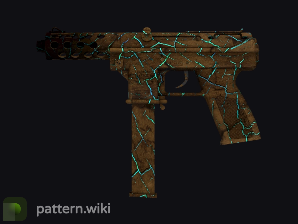 Tec-9 Cracked Opal seed 667