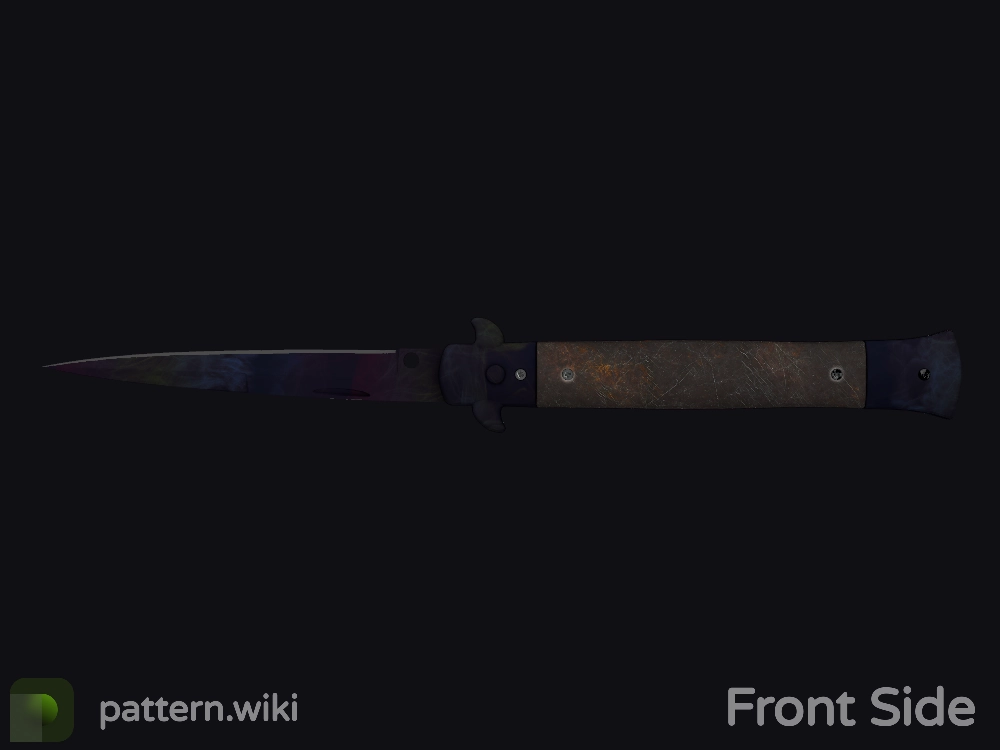 Stiletto Knife Doppler seed 693