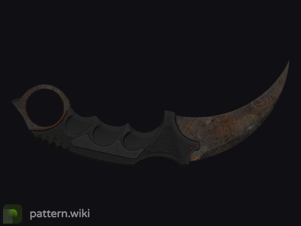 Karambit Rust Coat seed 75