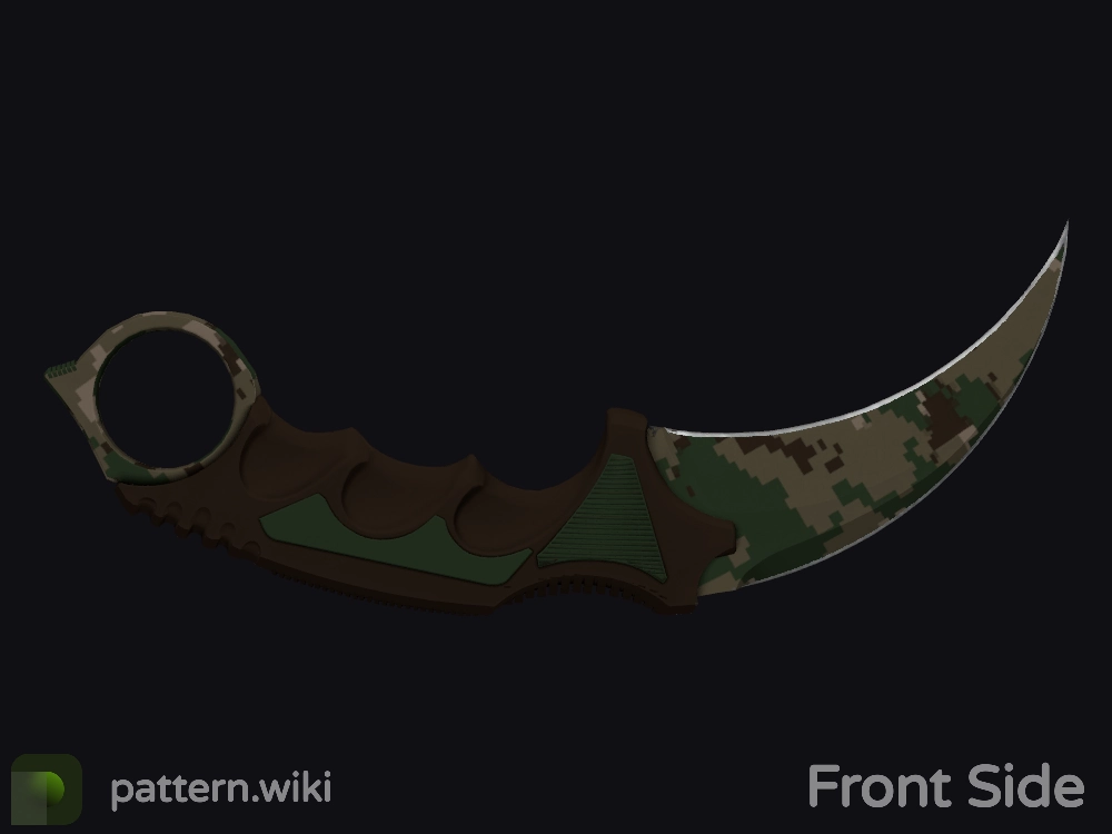 Karambit Forest DDPAT seed 748