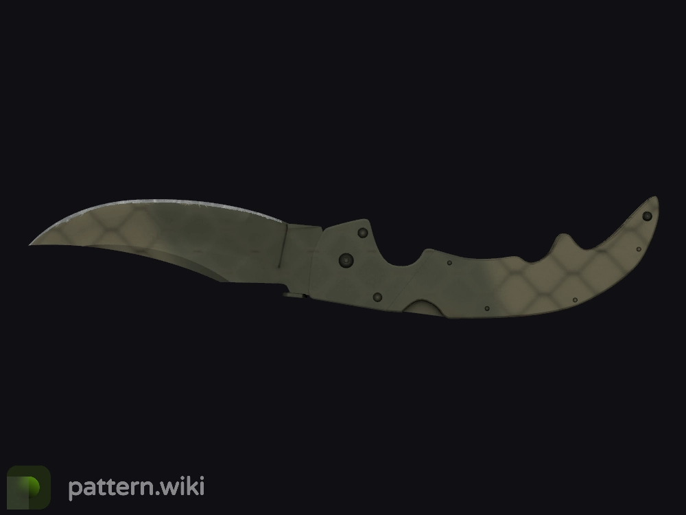 Falchion Knife Safari Mesh seed 828