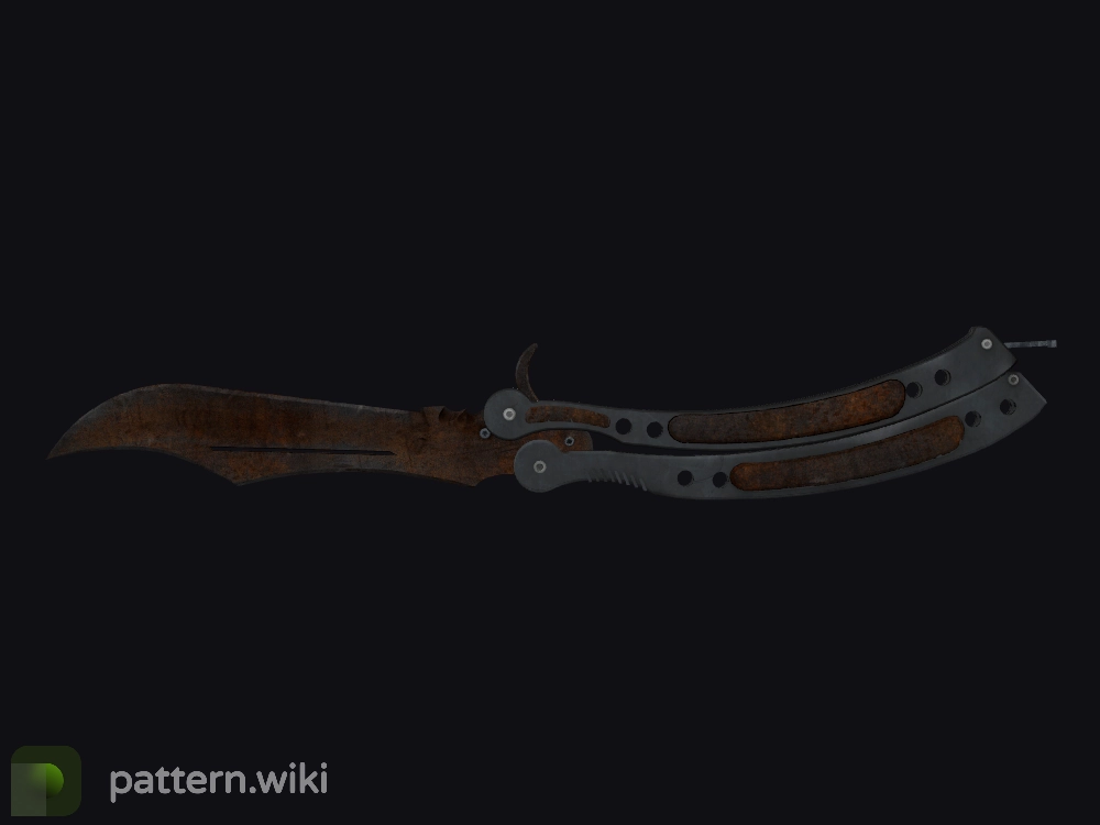 Butterfly Knife Rust Coat seed 669