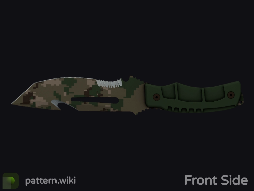 Survival Knife Forest DDPAT seed 1