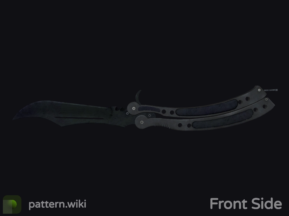 Butterfly Knife Blue Steel seed 600