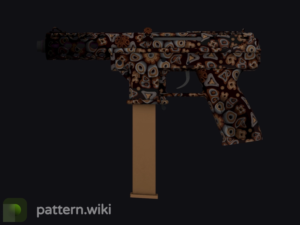 Tec-9 Orange Murano seed 999