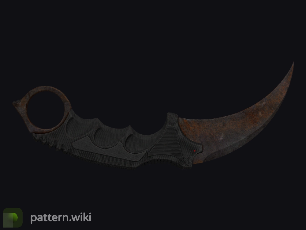 Karambit Rust Coat seed 678