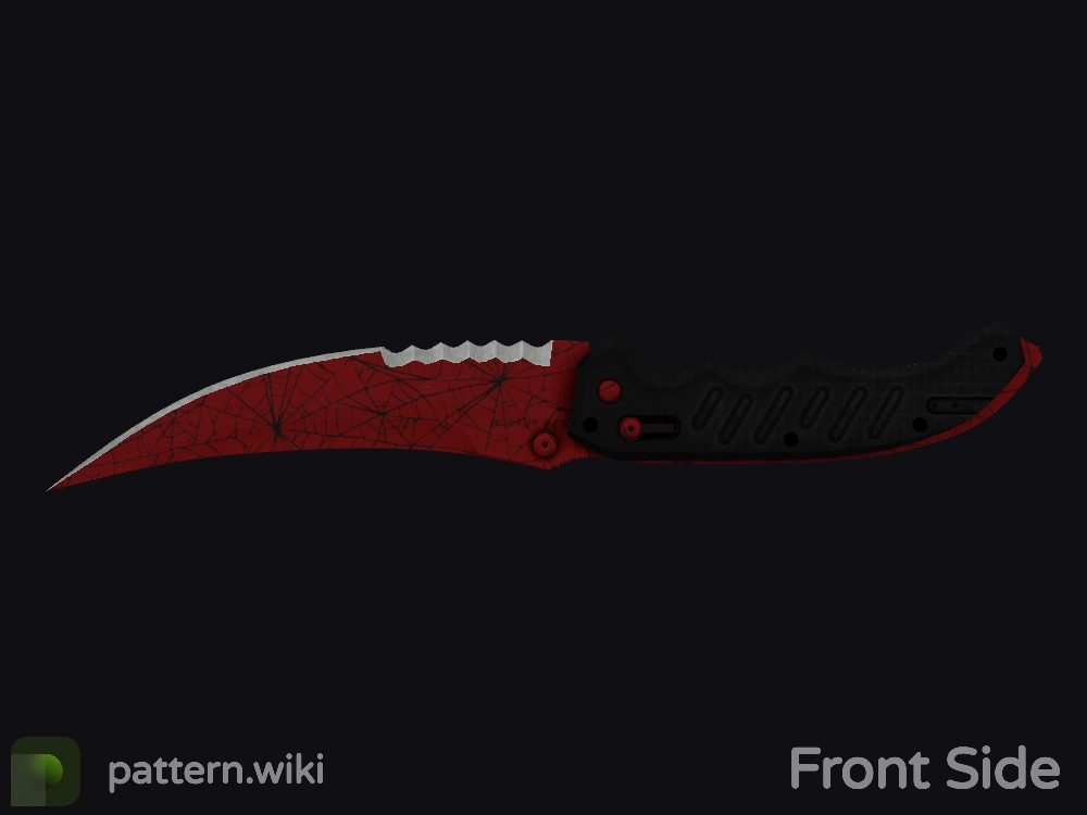 Flip Knife Crimson Web seed 109