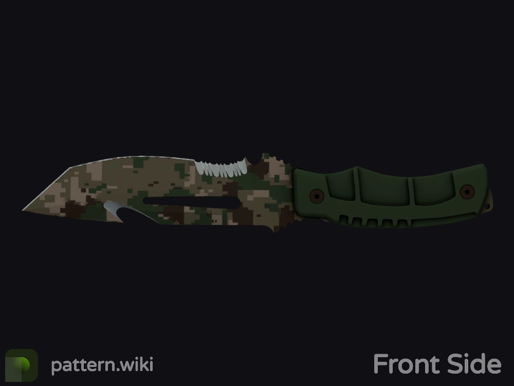 Survival Knife Forest DDPAT seed 35