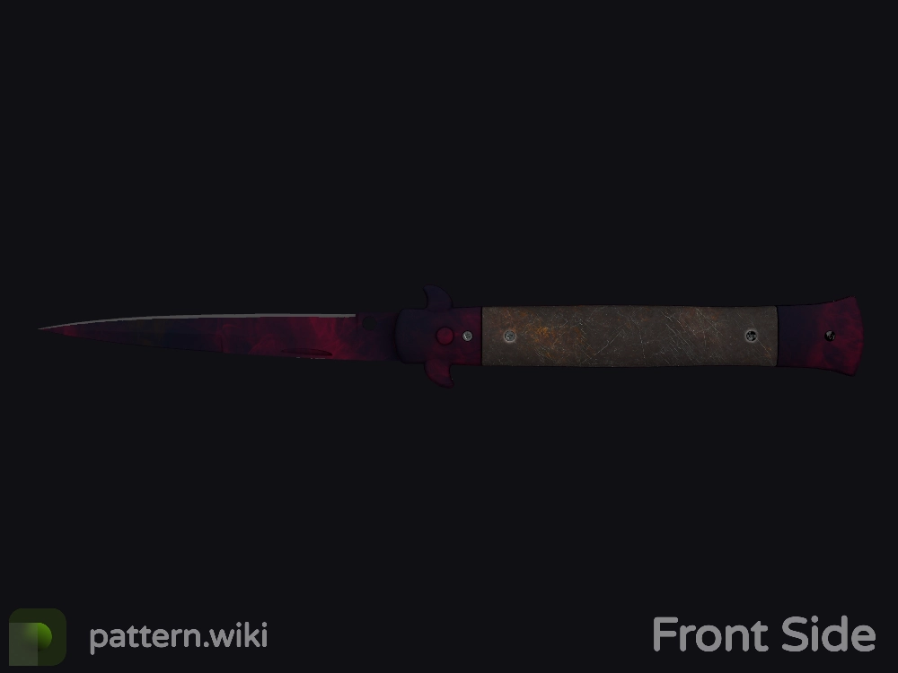 Stiletto Knife Doppler seed 388