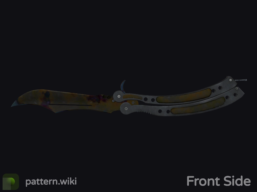 Butterfly Knife Case Hardened seed 382