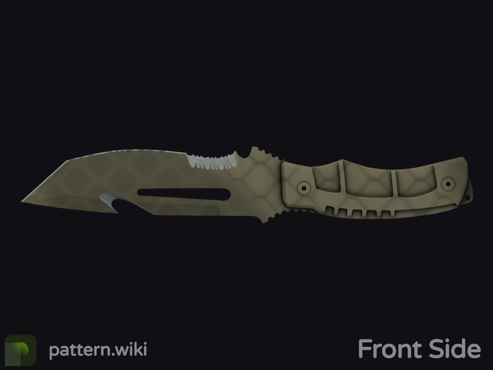 Survival Knife Safari Mesh seed 626