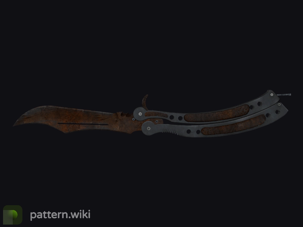 Butterfly Knife Rust Coat seed 464