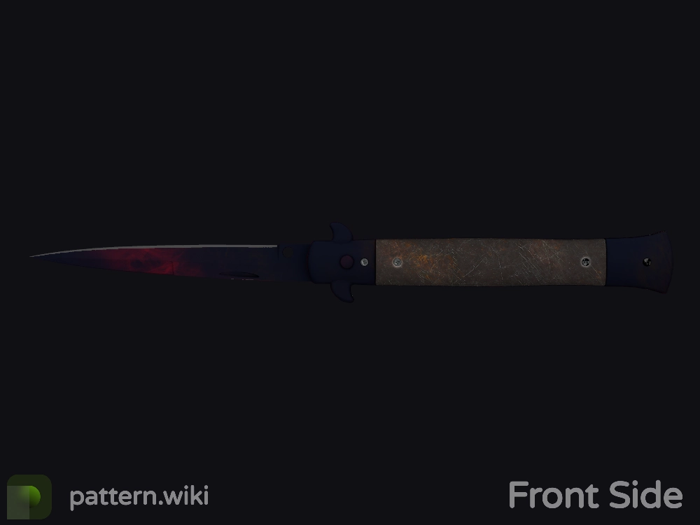 Stiletto Knife Doppler seed 742