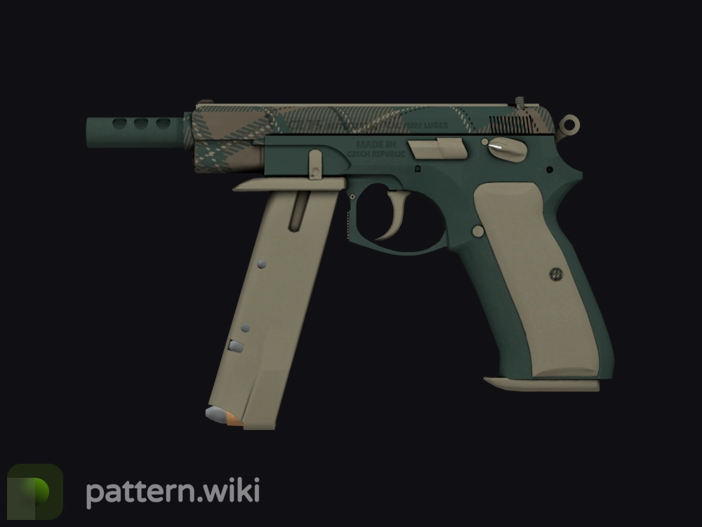 CZ75-Auto Green Plaid seed 283