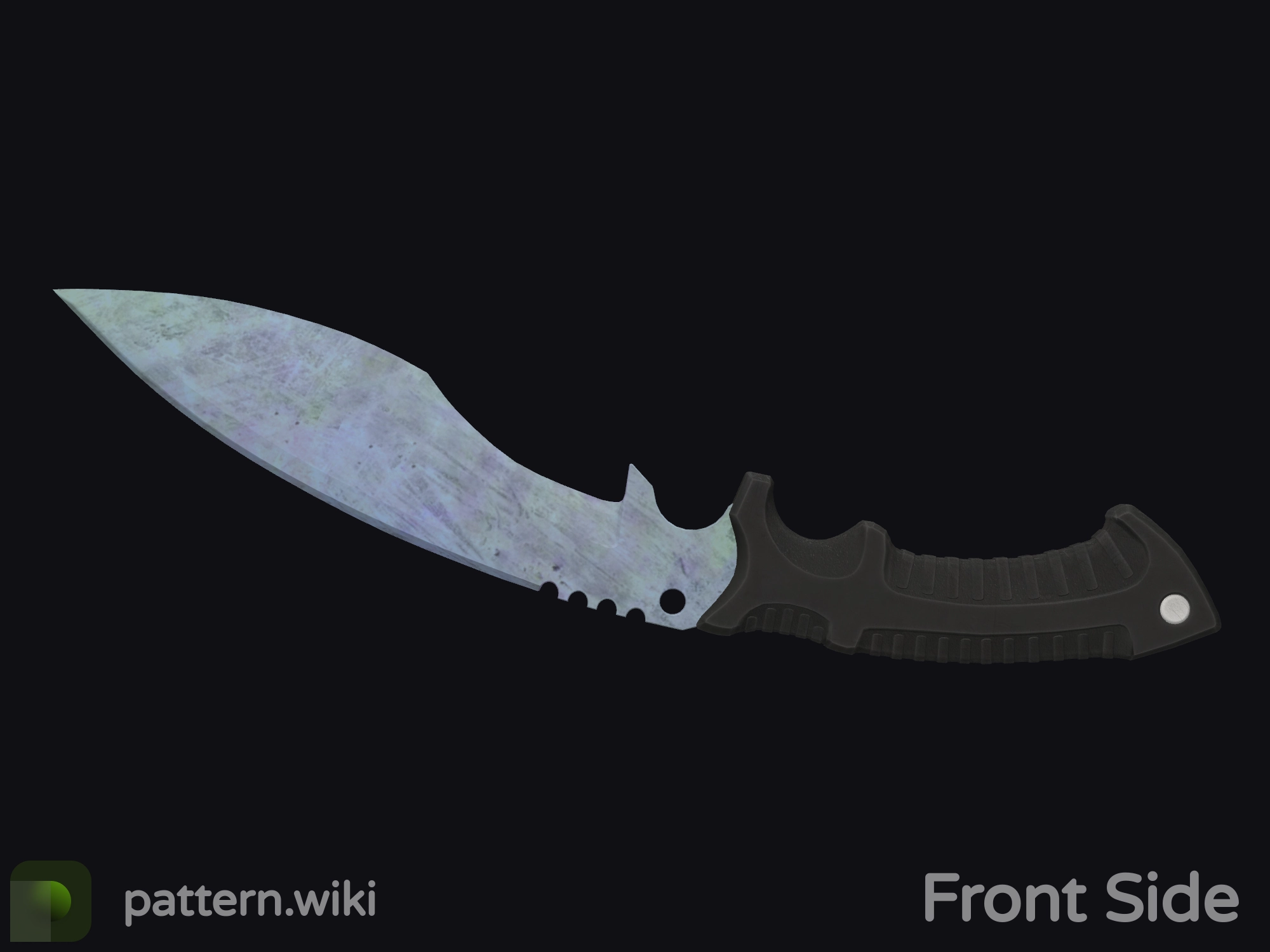 Kukri Knife Blue Steel seed 54