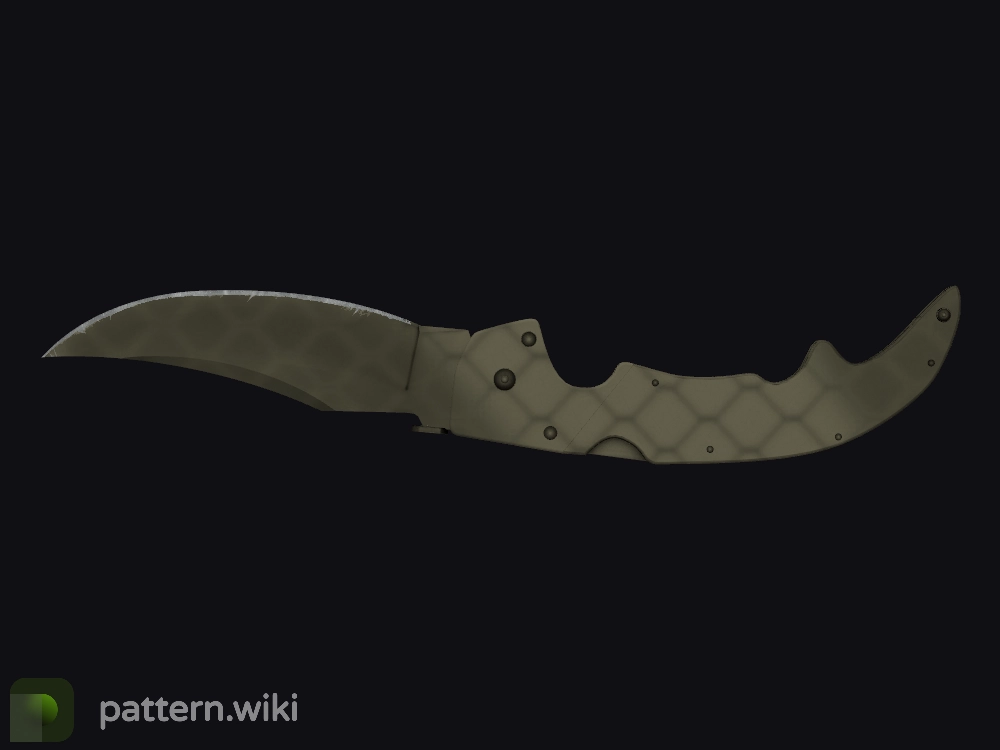 Falchion Knife Safari Mesh seed 446