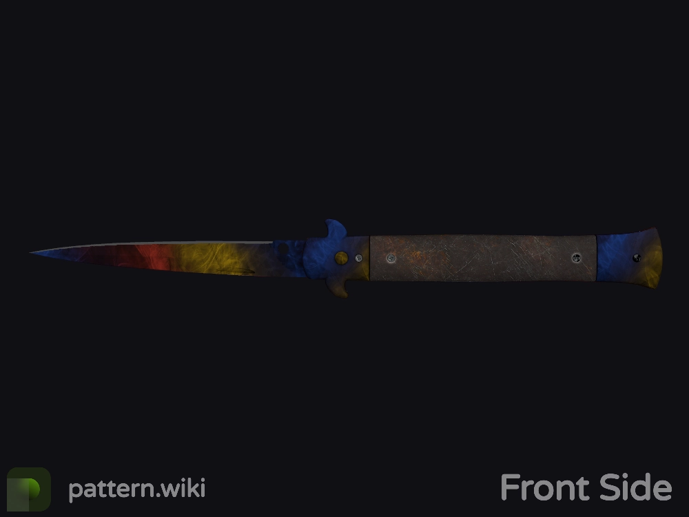 Stiletto Knife Marble Fade seed 903