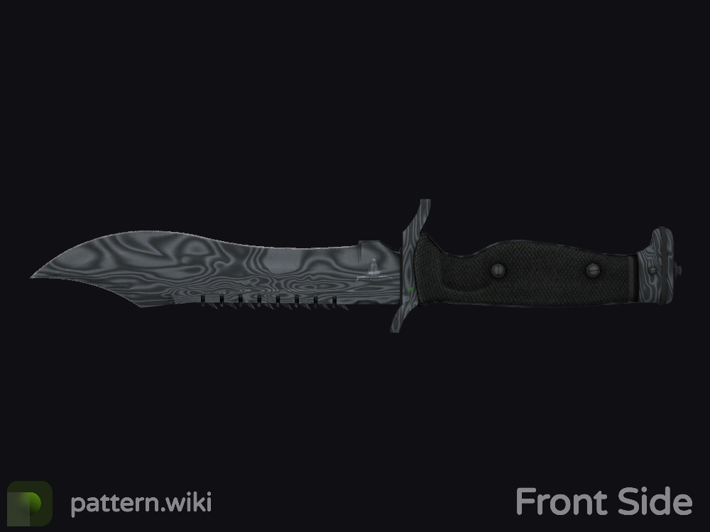 Bowie Knife Damascus Steel seed 131