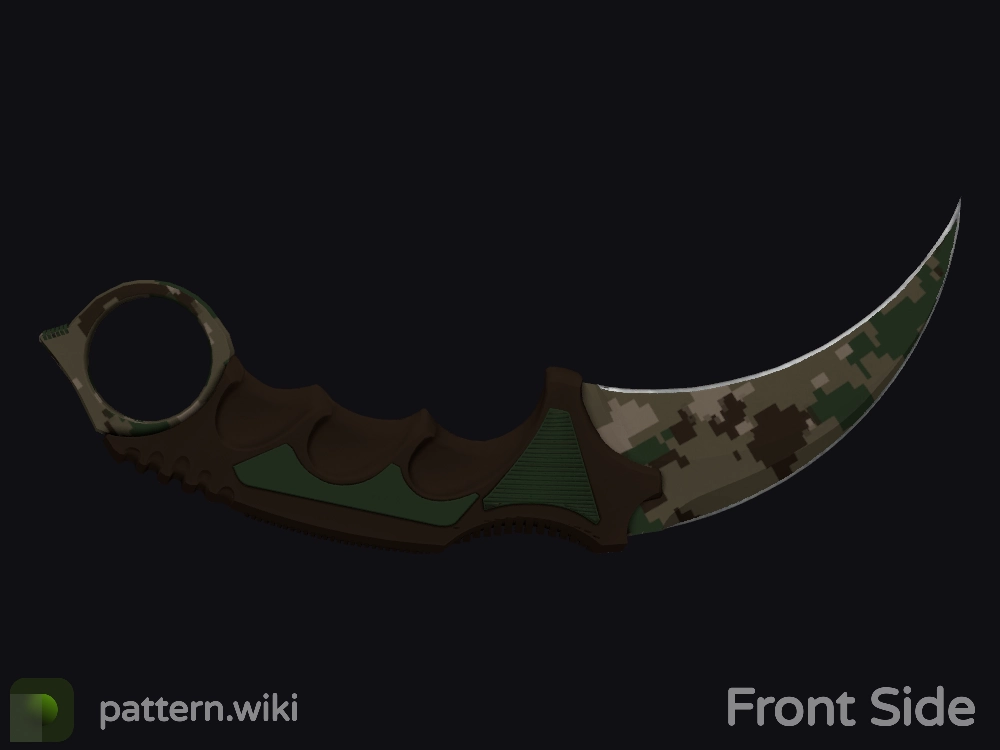 Karambit Forest DDPAT seed 539