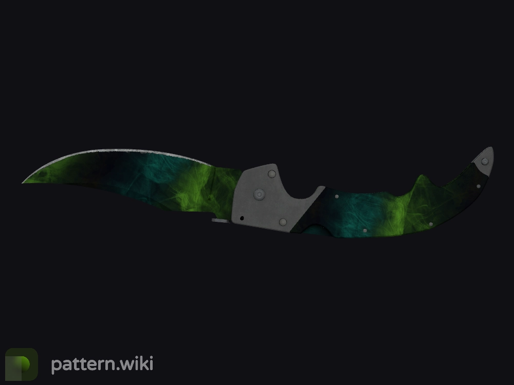 Falchion Knife Gamma Doppler seed 483