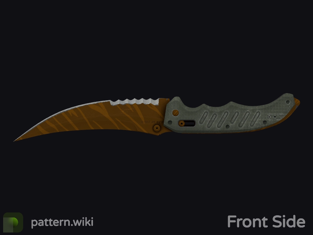 Flip Knife Tiger Tooth seed 55