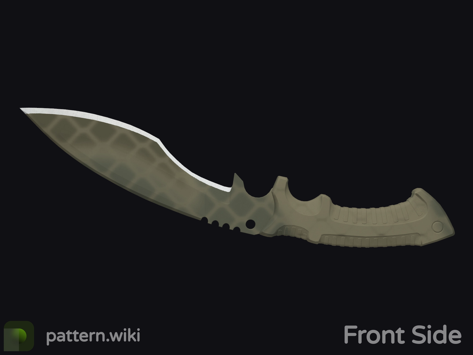 Kukri Knife Safari Mesh seed 992