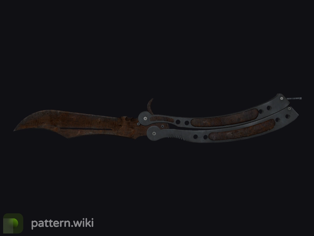 Butterfly Knife Rust Coat seed 4