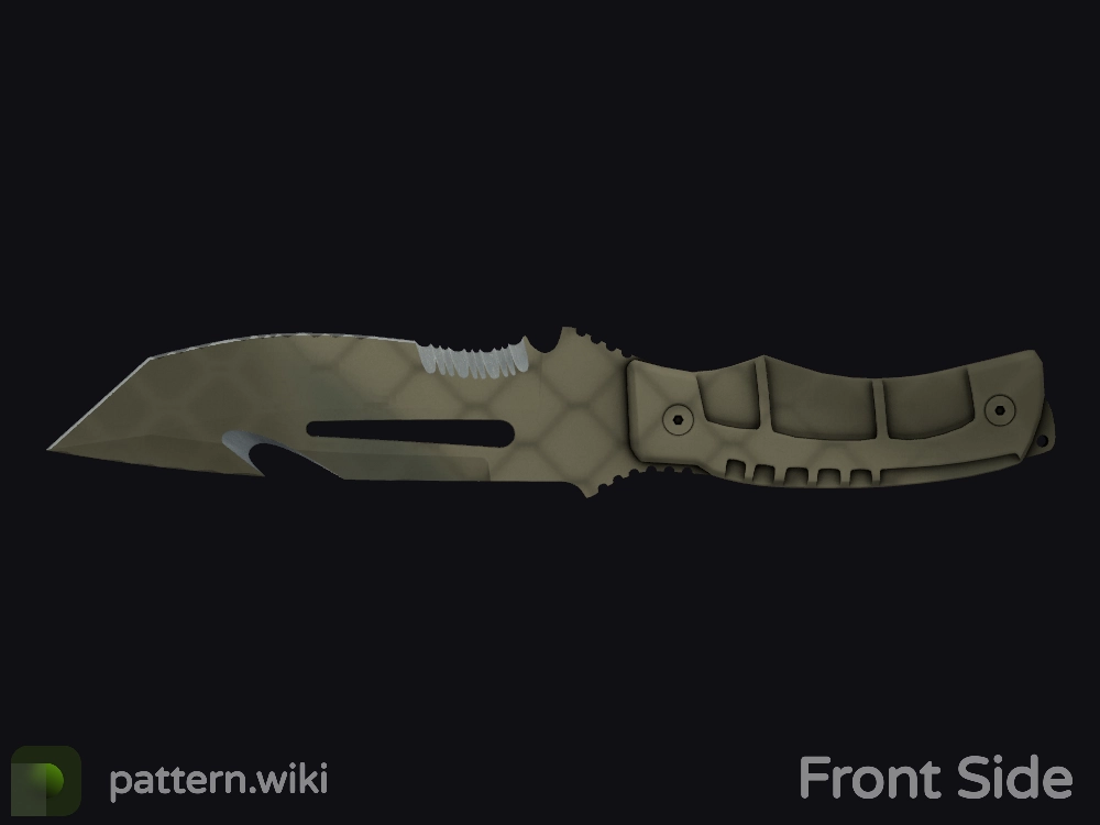 Survival Knife Safari Mesh seed 631