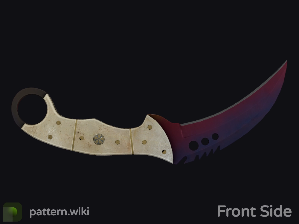 Talon Knife Fade seed 154