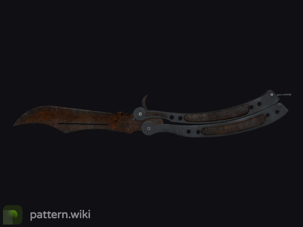 Butterfly Knife Rust Coat seed 320