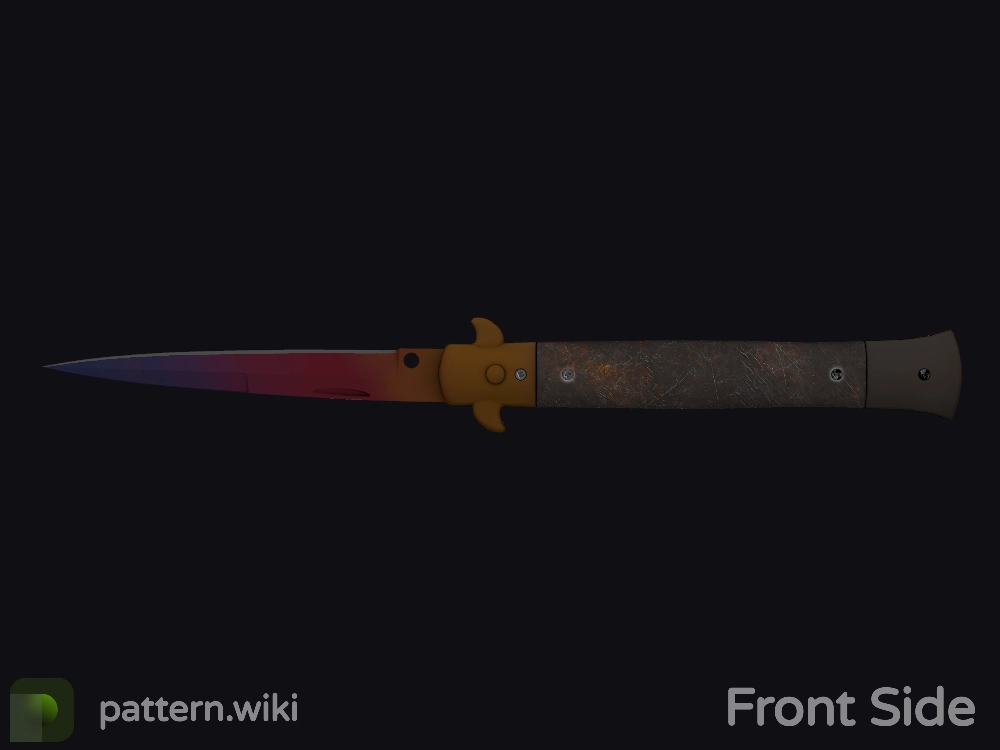 Stiletto Knife Fade seed 21