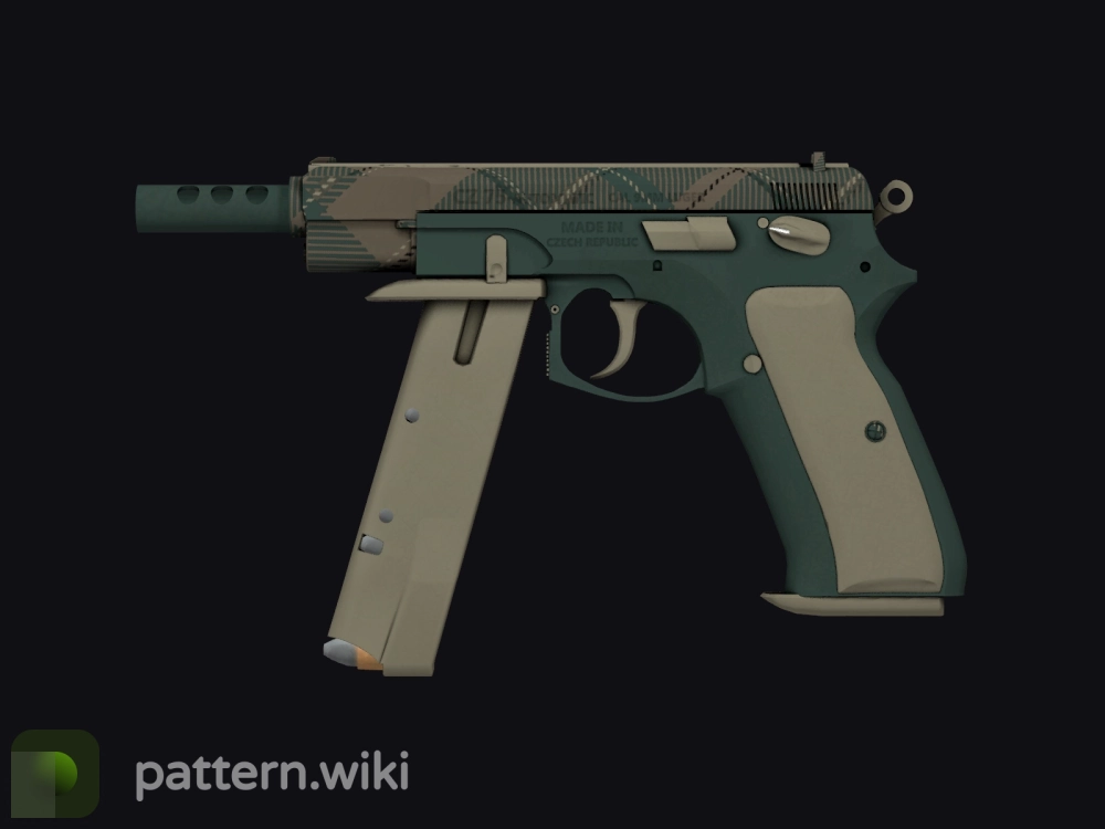 CZ75-Auto Green Plaid seed 112