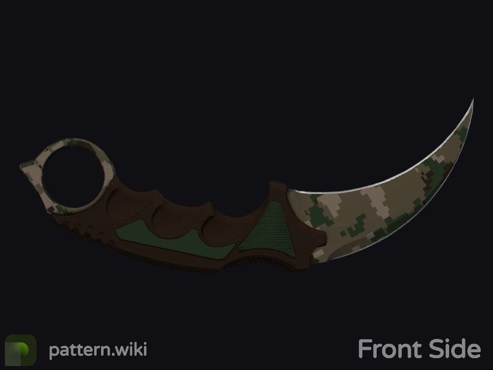 Karambit Forest DDPAT seed 35
