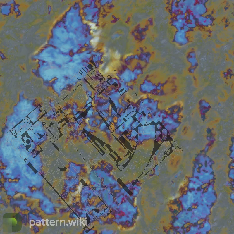 AK-47 Case Hardened seed 290 pattern template