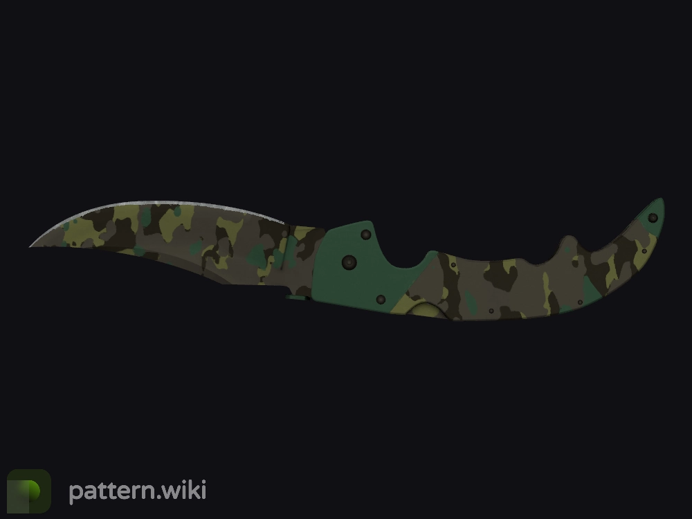 Falchion Knife Boreal Forest seed 820