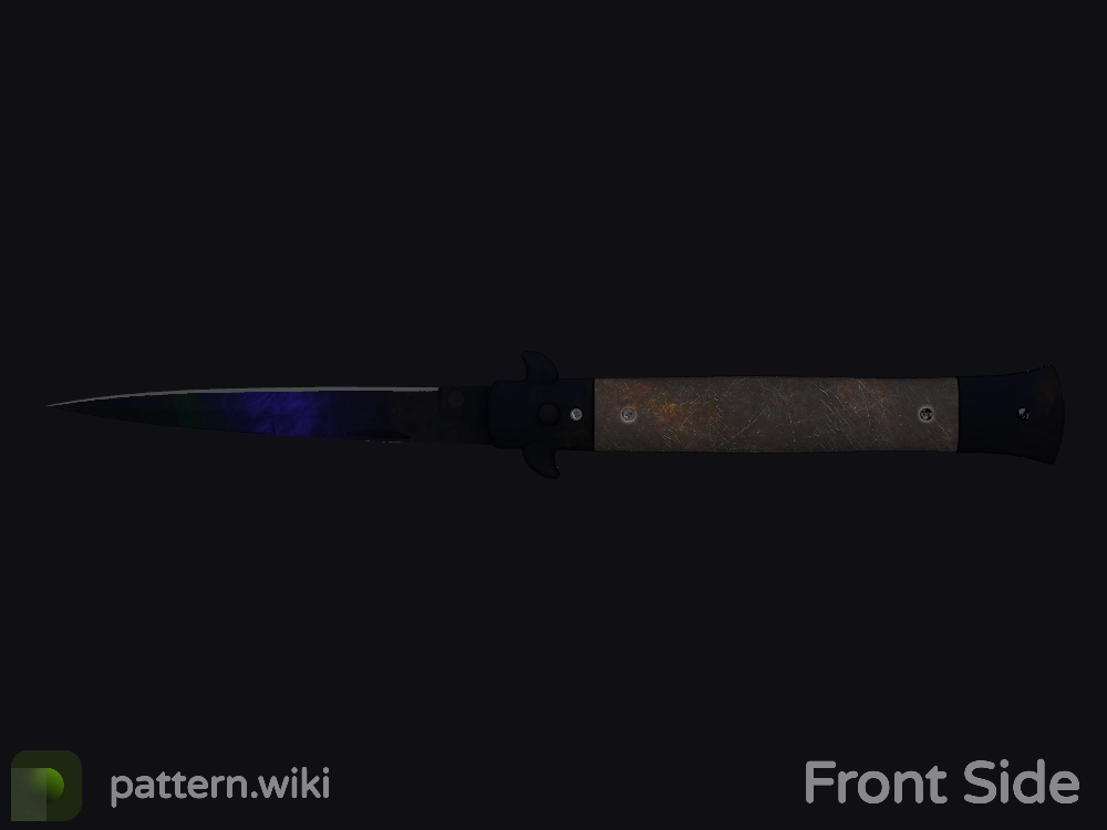 Stiletto Knife Doppler seed 413