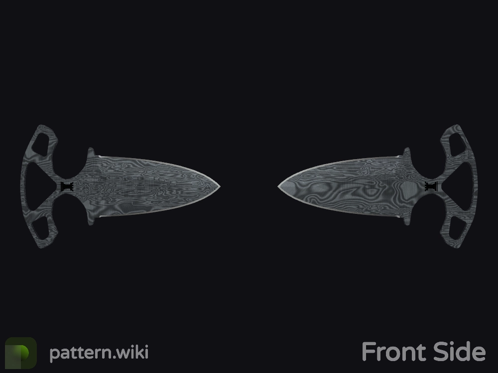 Shadow Daggers Damascus Steel seed 868