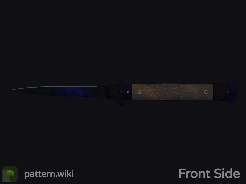 Stiletto Knife Doppler seed 322